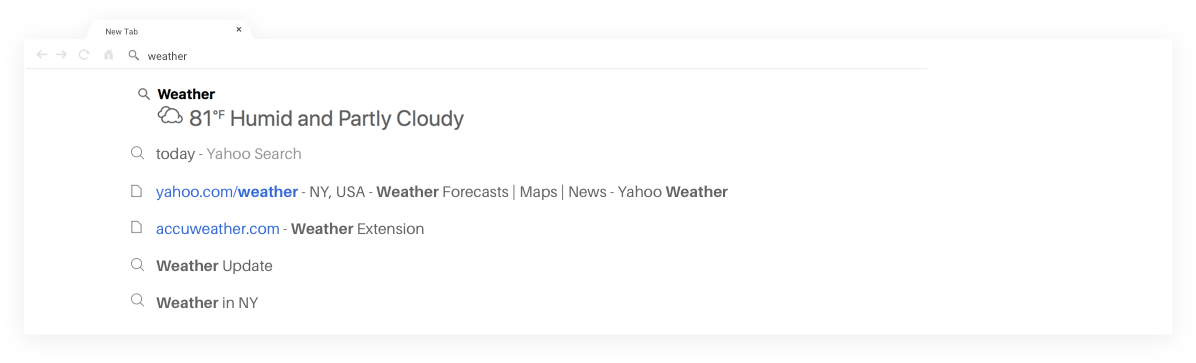 weather search