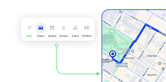 Customizable Travel Modes